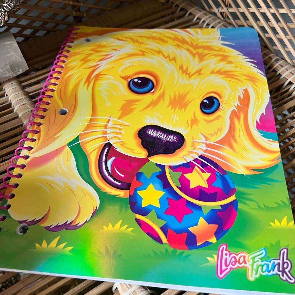 Lisa Frank Casey Notebook